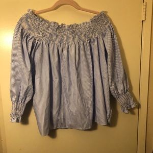 Off the shoulder blouse